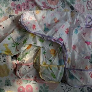 Colorful Animal Print Kids Bib